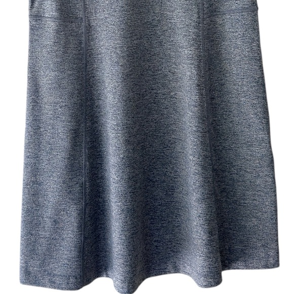 J JILL | NWOT FIT MARLED V-NECK DRESS BLACK & GRAY POCKETS | SMALL - Picture 5 of 13